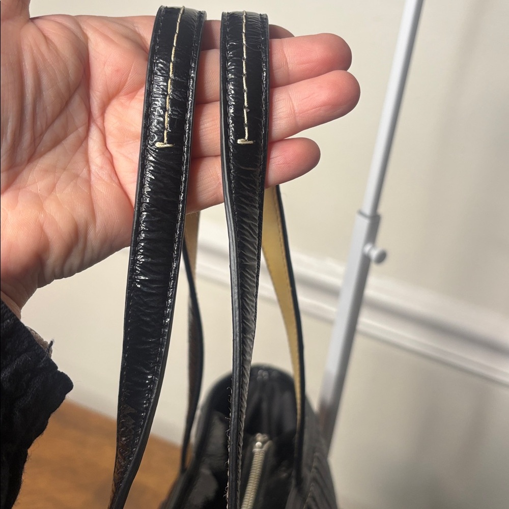 COACH POPPY Signature quilted tote bag (EUC) - Picture 8 of 14